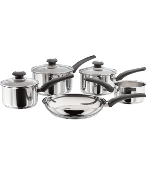 Essentials 5 Piece Saucepan Set
