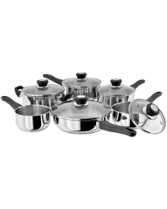 Vista 6 Piece Saucepan Set