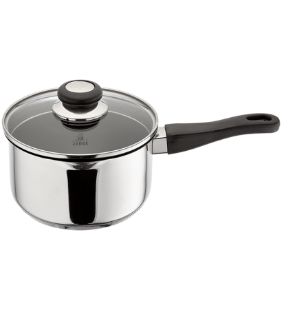 Judge Vista, 18cm Draining Saucepan, 2.1L, Non-Stick