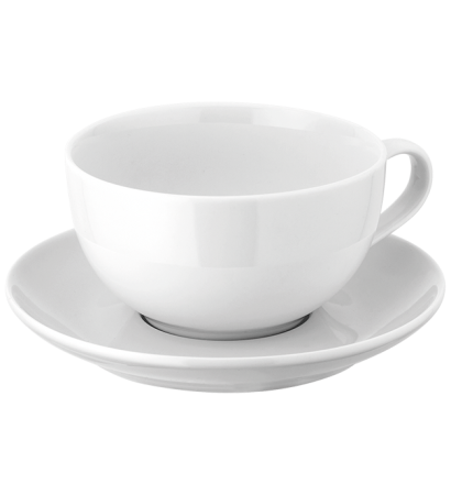 Table Essentials Cappuccino Cup & Saucer, 330ml