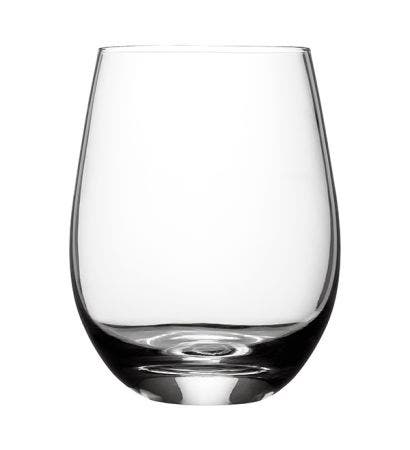 Judge Glassware, 4 Piece Stemless Wine Glass Set, 530ml