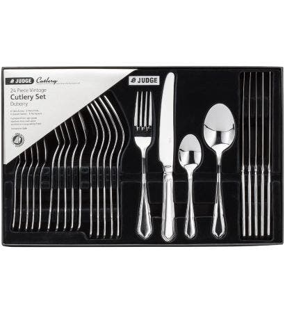 Judge Dubarry, 24 Piece Cutlery Set, Vintage